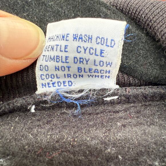 vintage 90s  kathy white crewneck fuzzy bear sweatshirt size 1X - Picture 5 of 6